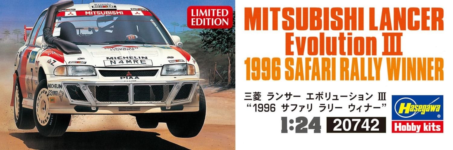Mitsubishi Lancer Evolution III 1996 Safari Rally Winner 20742