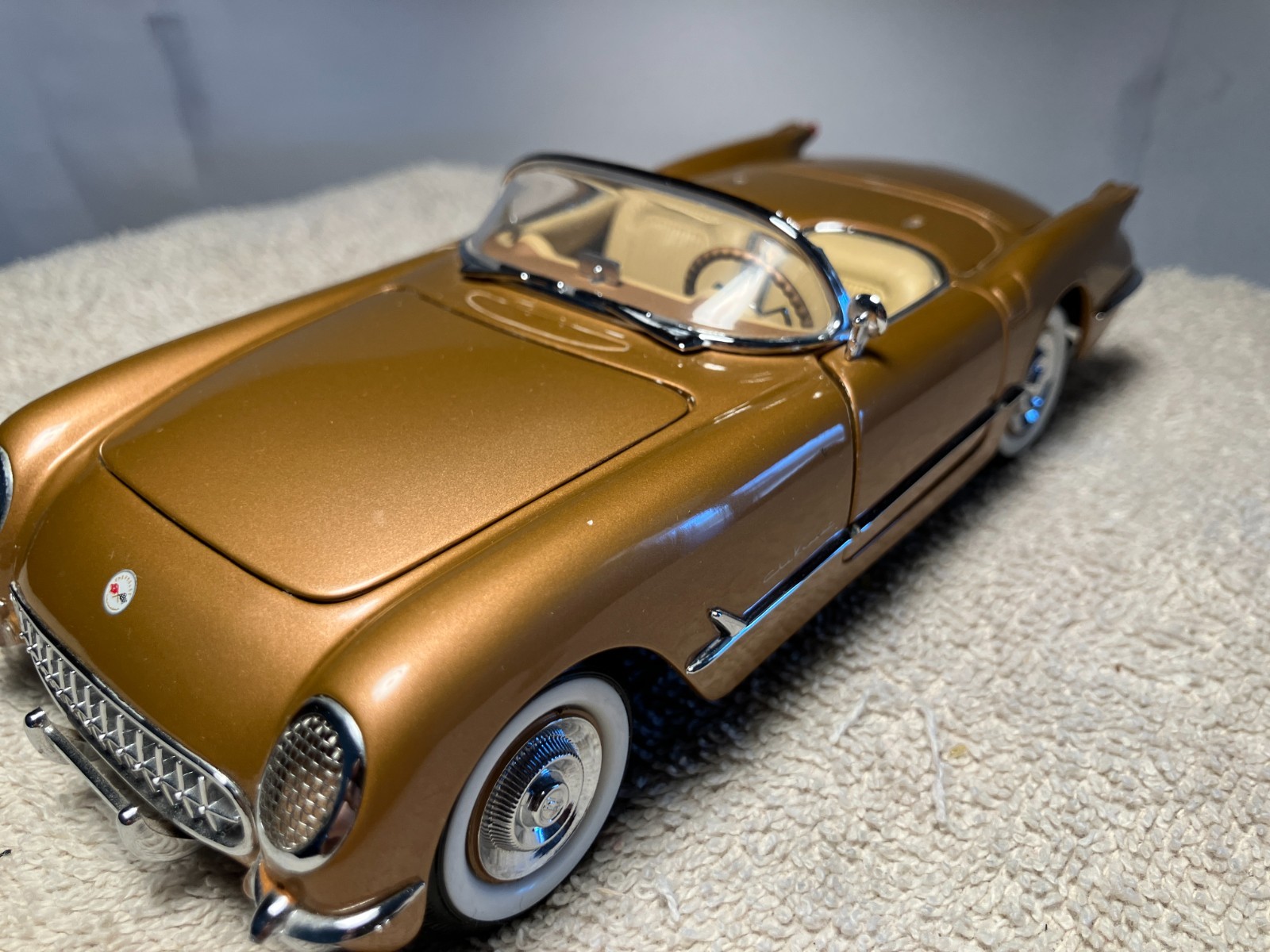 Franklin Mint 1/24 1955 Corvette Limited Edition – Copper