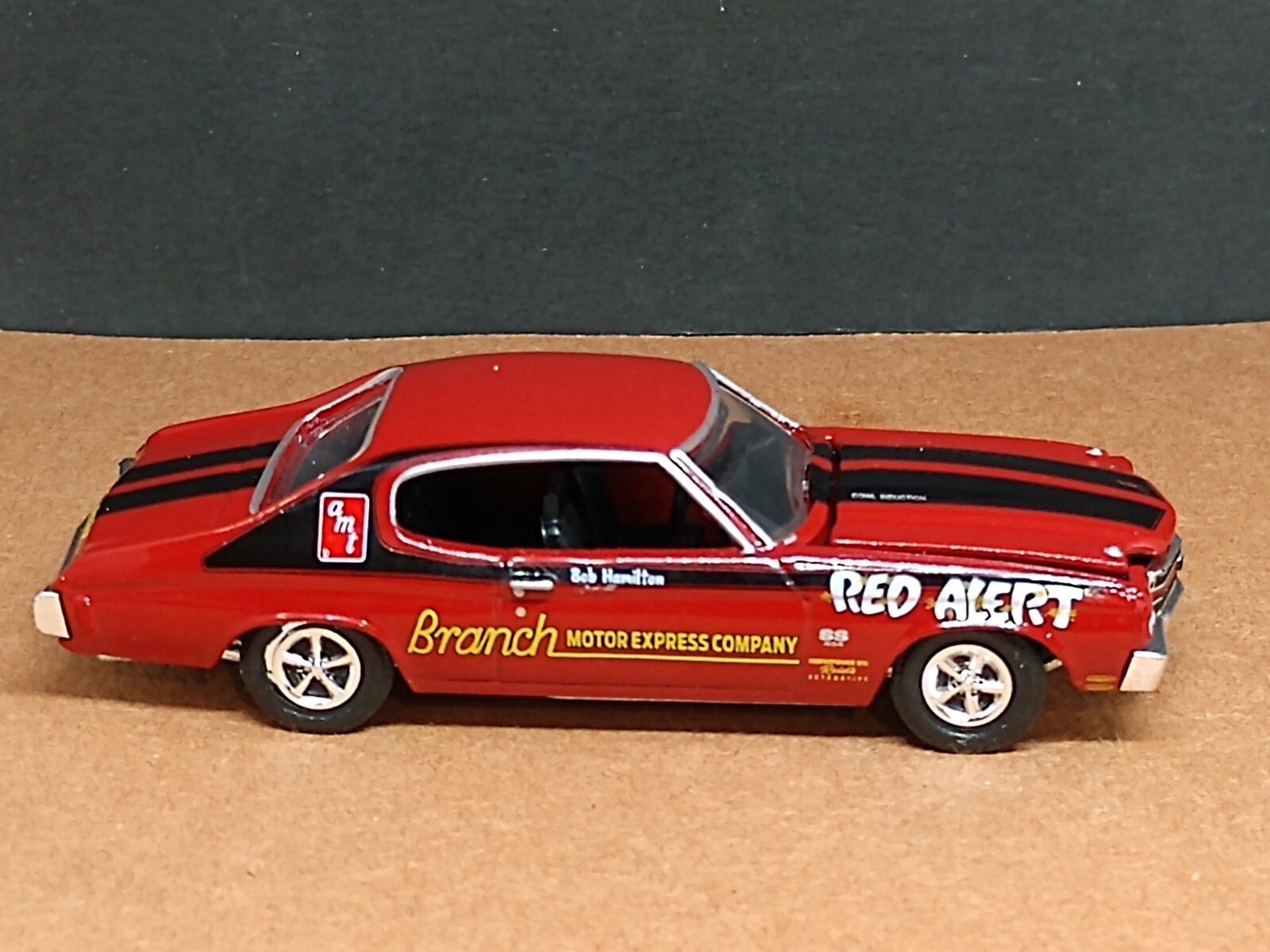 1970 CHEVROLET CHEVELLE SS 454 LIMITED EDITION AMT RED ALERT 1/64 SCALE NHRA