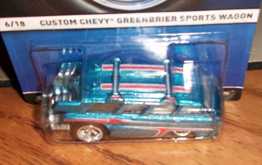 CHEVY CORVAIR GREENBRIER SPORTS WAGON – 2015 Hot Wheels Heritage Real Riders
