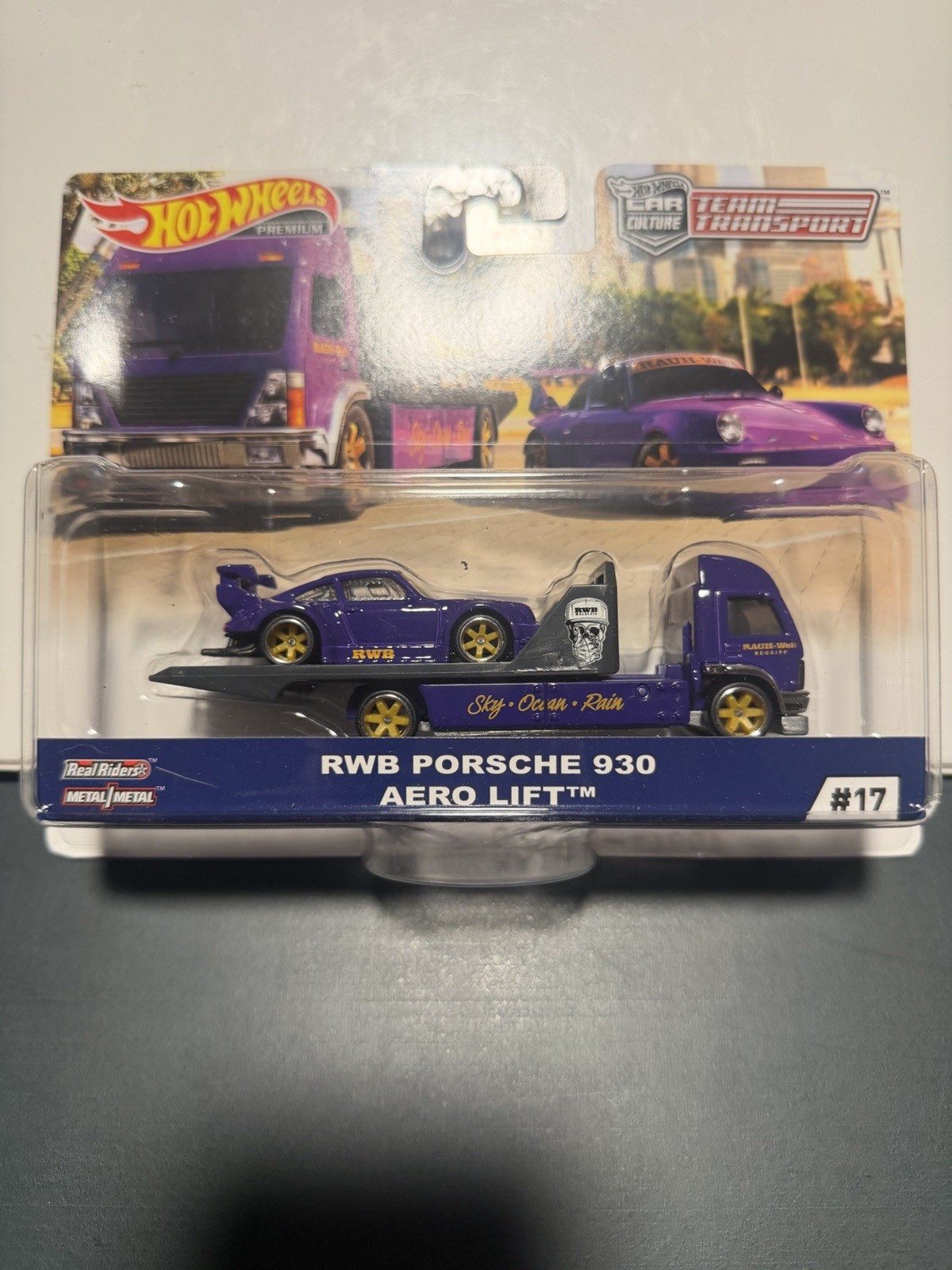 Hot Wheels Car Culture Team Transport Porsche 930 Aero Lift Mazda 787B Lot Of 3