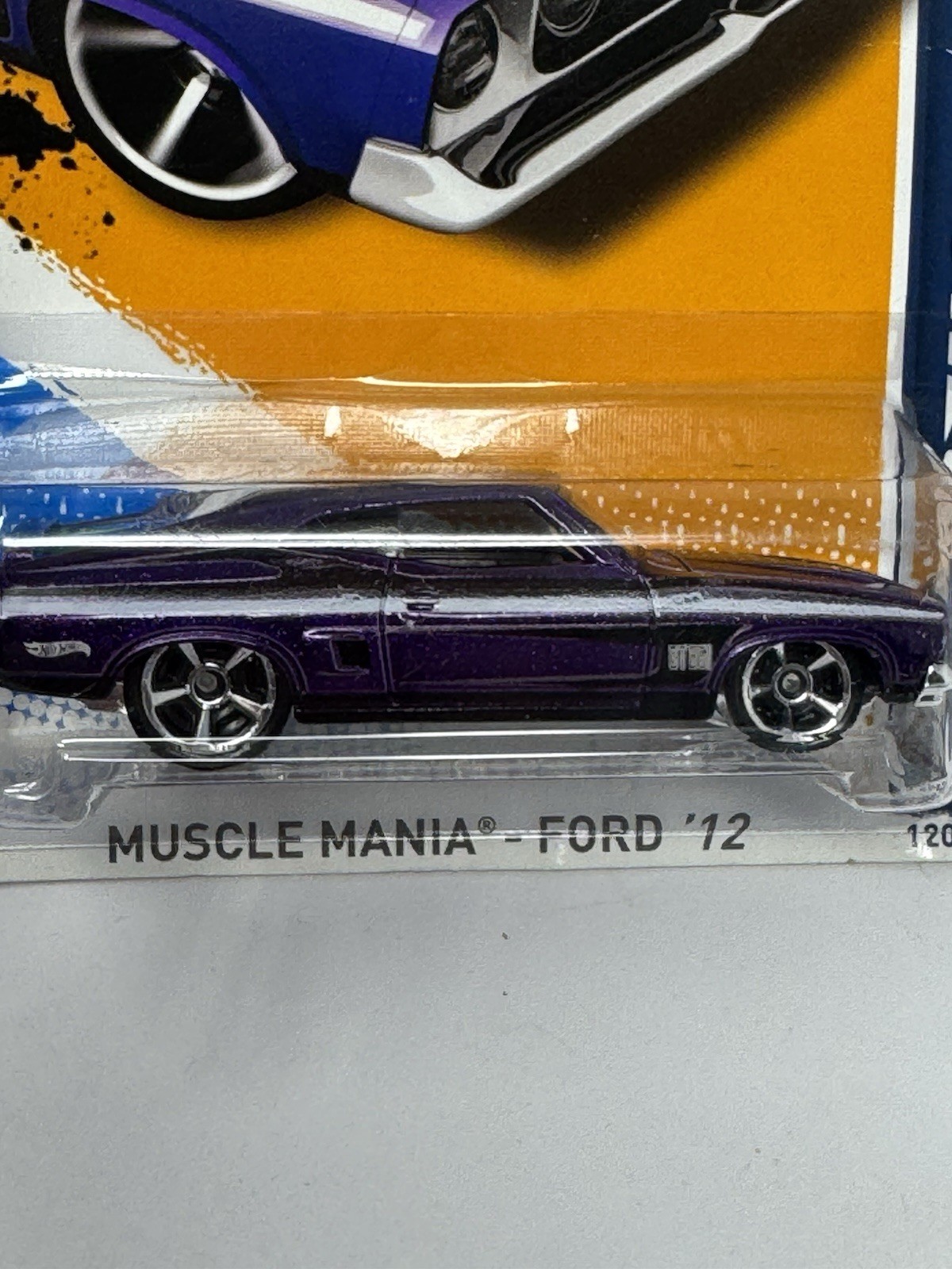 Hot Wheels 2012 Muscle Mania Purple ‘73 Ford Falcon XB #120 A6