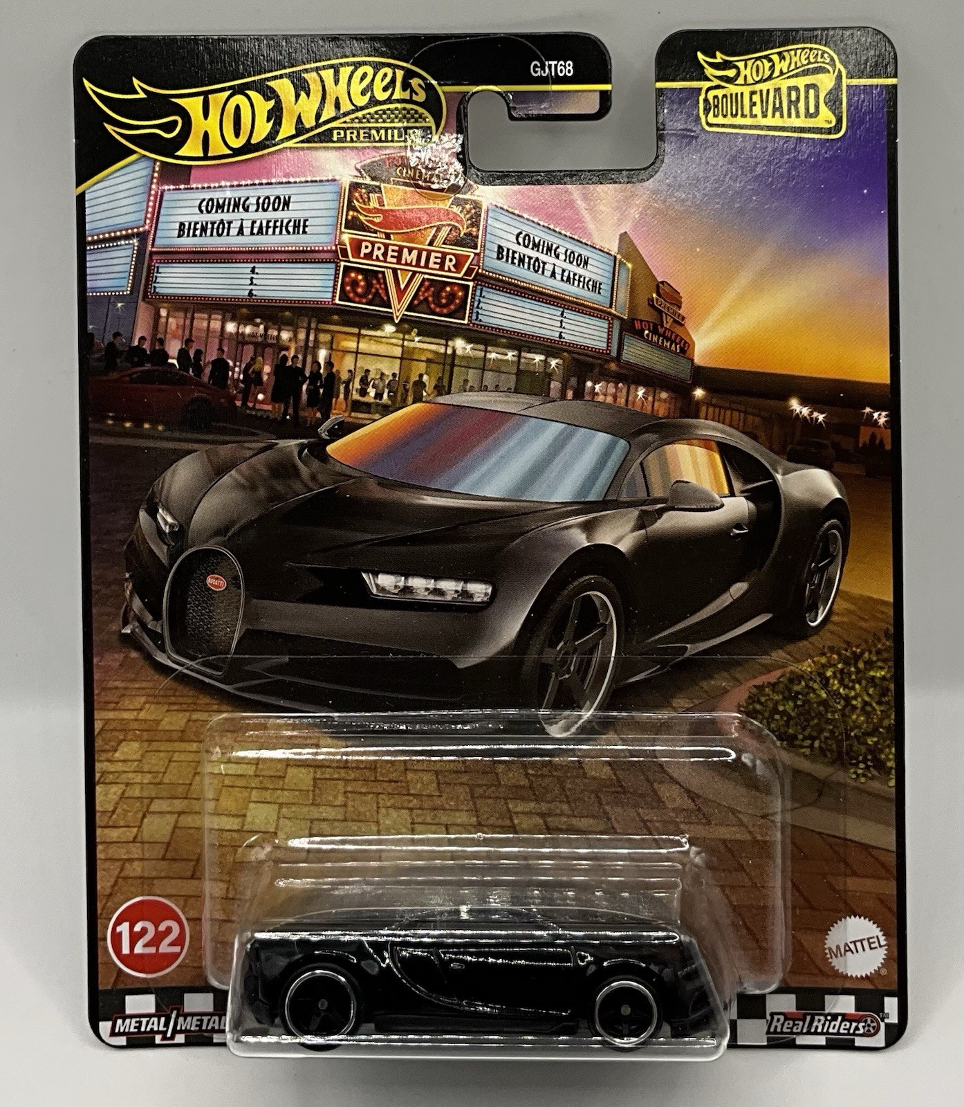2025 Hot Wheels Premium Boulevard ‘16 Bugatti Chiron #122