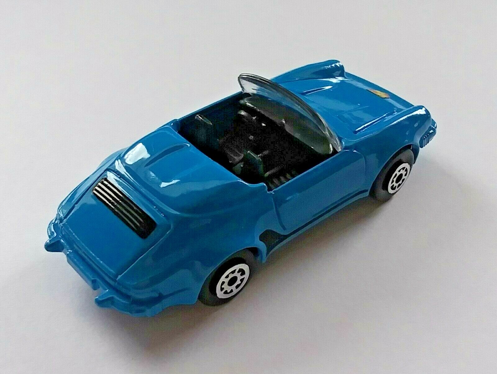 Porsche 911 Speedster Blue Convertible Die Cast Metal Car Maisto Mint Loose Cond