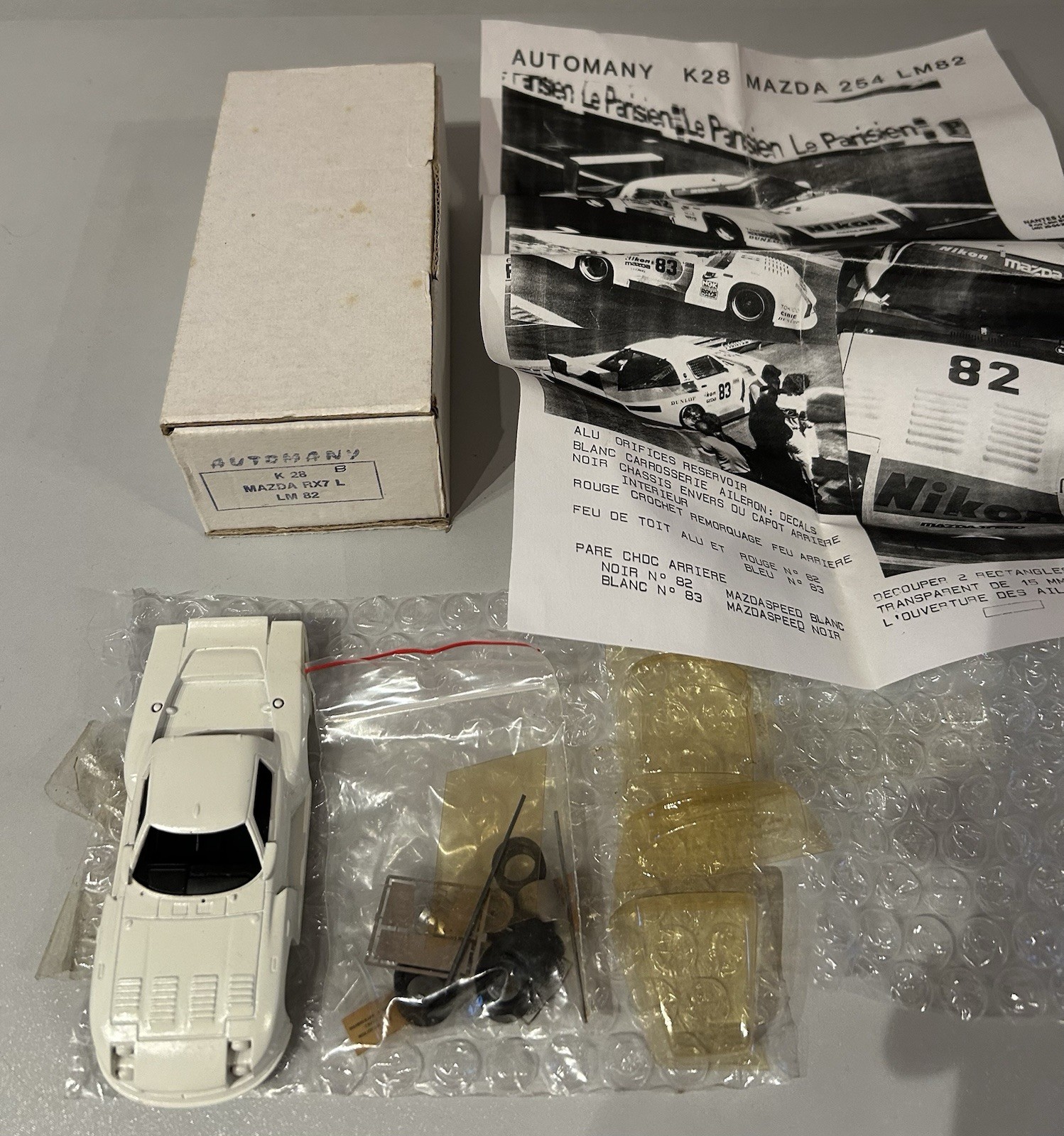X1 Automany 1/43 Car Resin Kit – Professionally Pre-Painted, No Decals