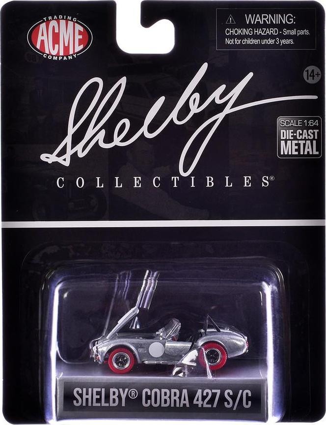 1965 Shelby Cobra 427 S/C (Set of 6) in 1/64 scale models by Shelby Collectibles