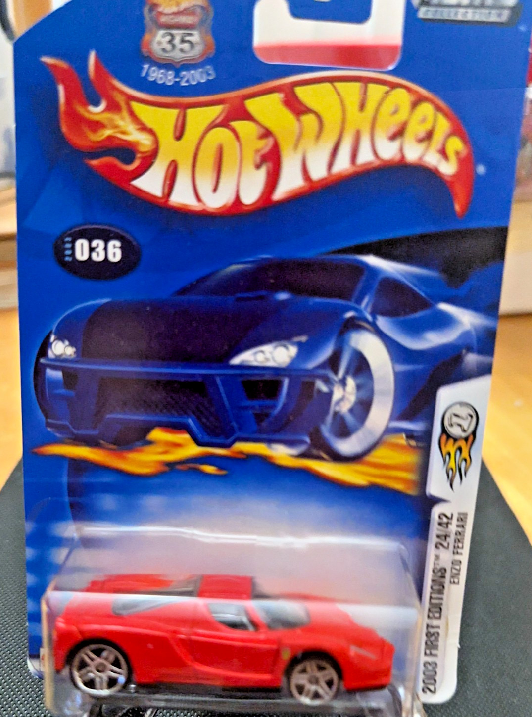 Hot Wheels 2003 First Editions #24/42 Red Enzo Ferrari #036 VHTF – LIKE MINT