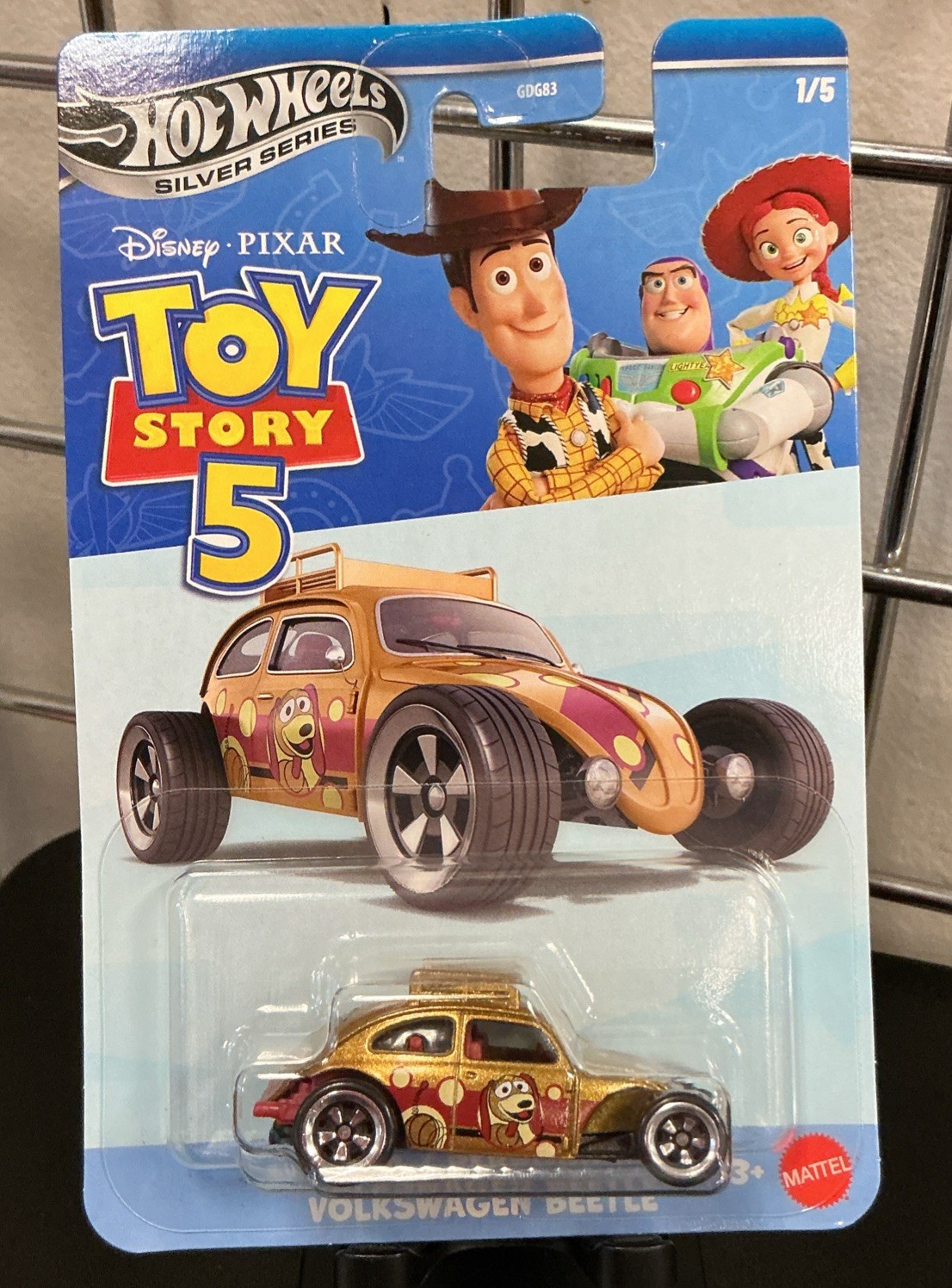 2026 Hot Wheels Silver Series Toy Story 5 Complete set of 5 cars