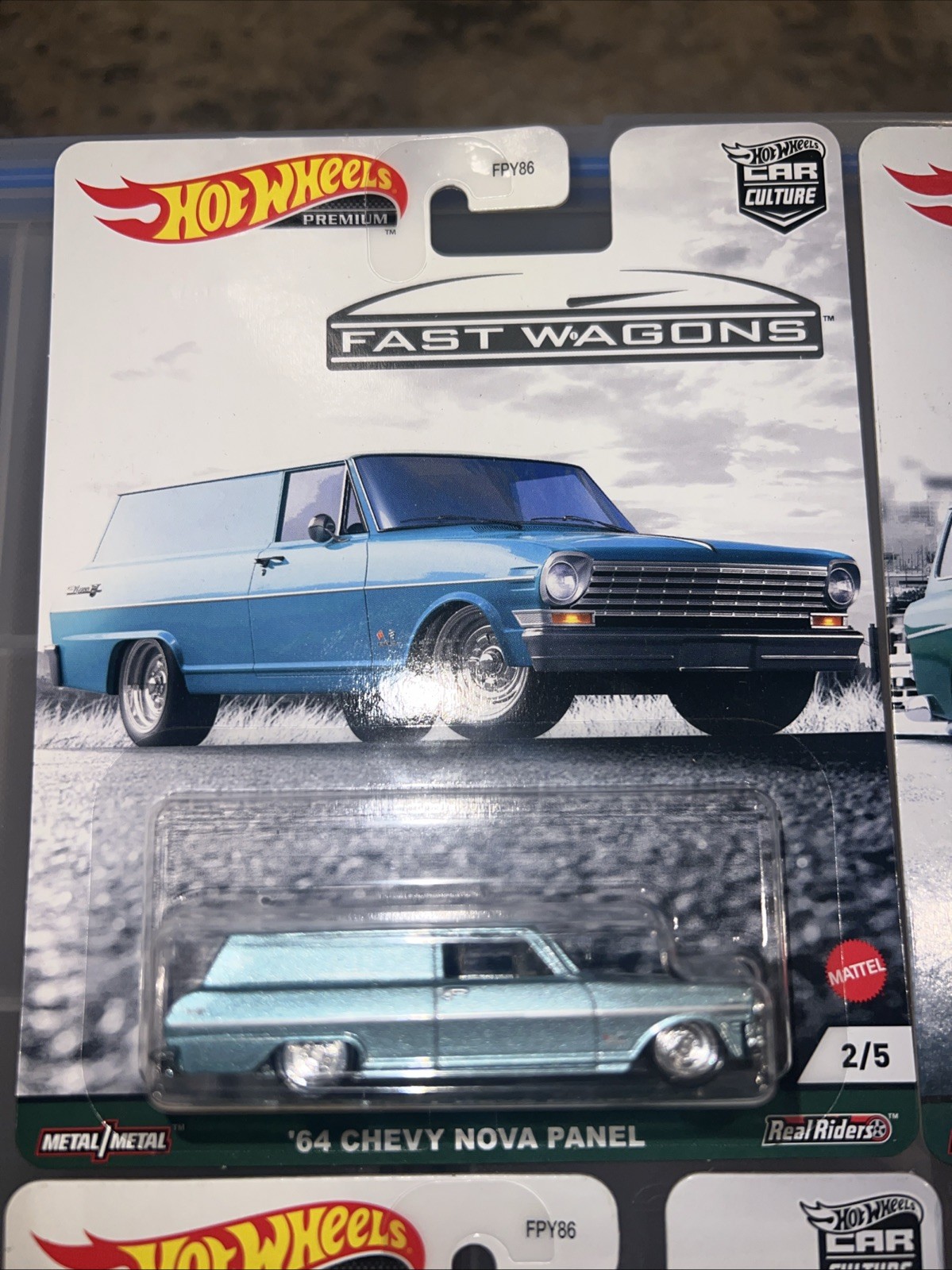 Hotwheels Premium Car Culture Fast Wagons FPY86 Set Of 4 Only See Pictures!!
