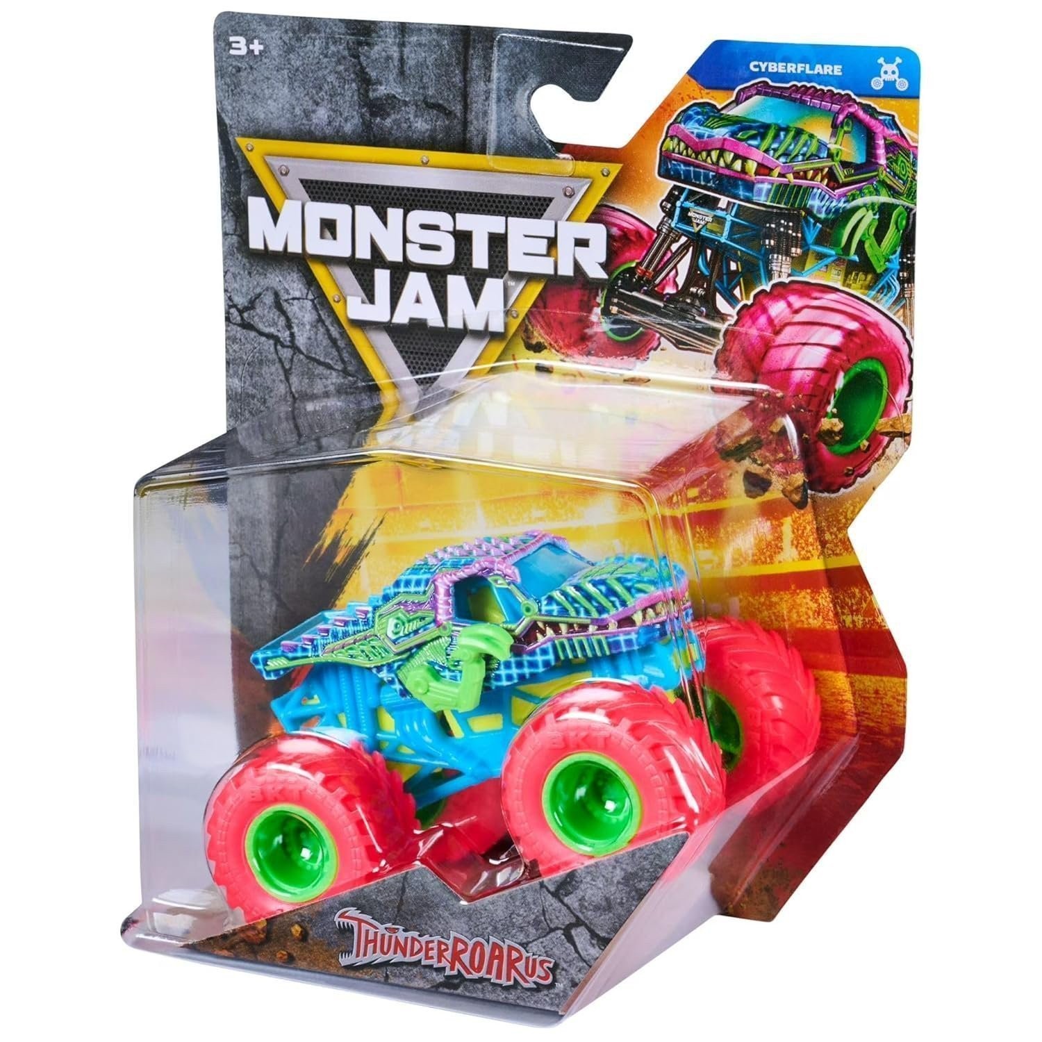 Monster Jam Series 46 Cyberflare ThunderROARus 1:64 Die-cast Truck 2026