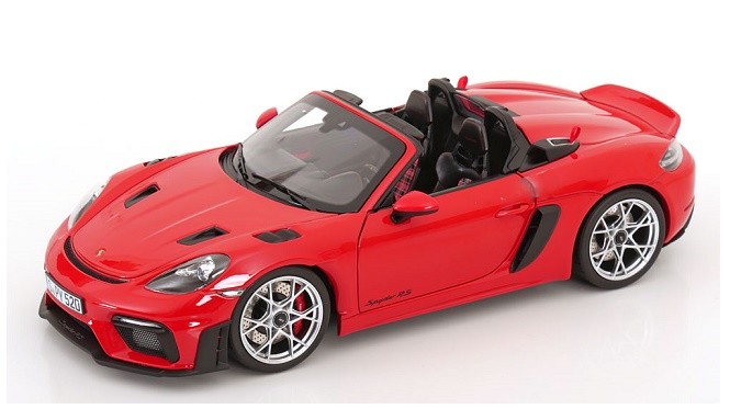 Norev Porsche 718 Spyder RS 2023 Guards Red 1:18 187271