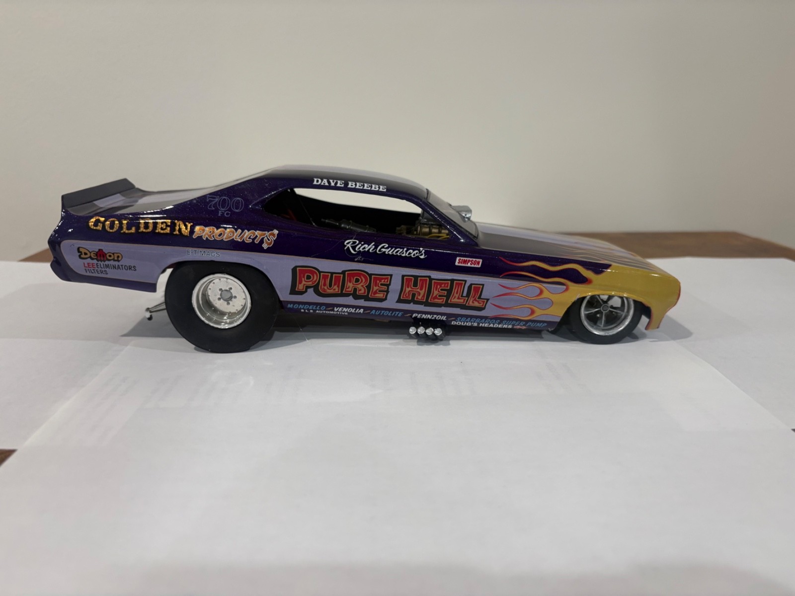 1/16 Pure Hell Funny Car Model
