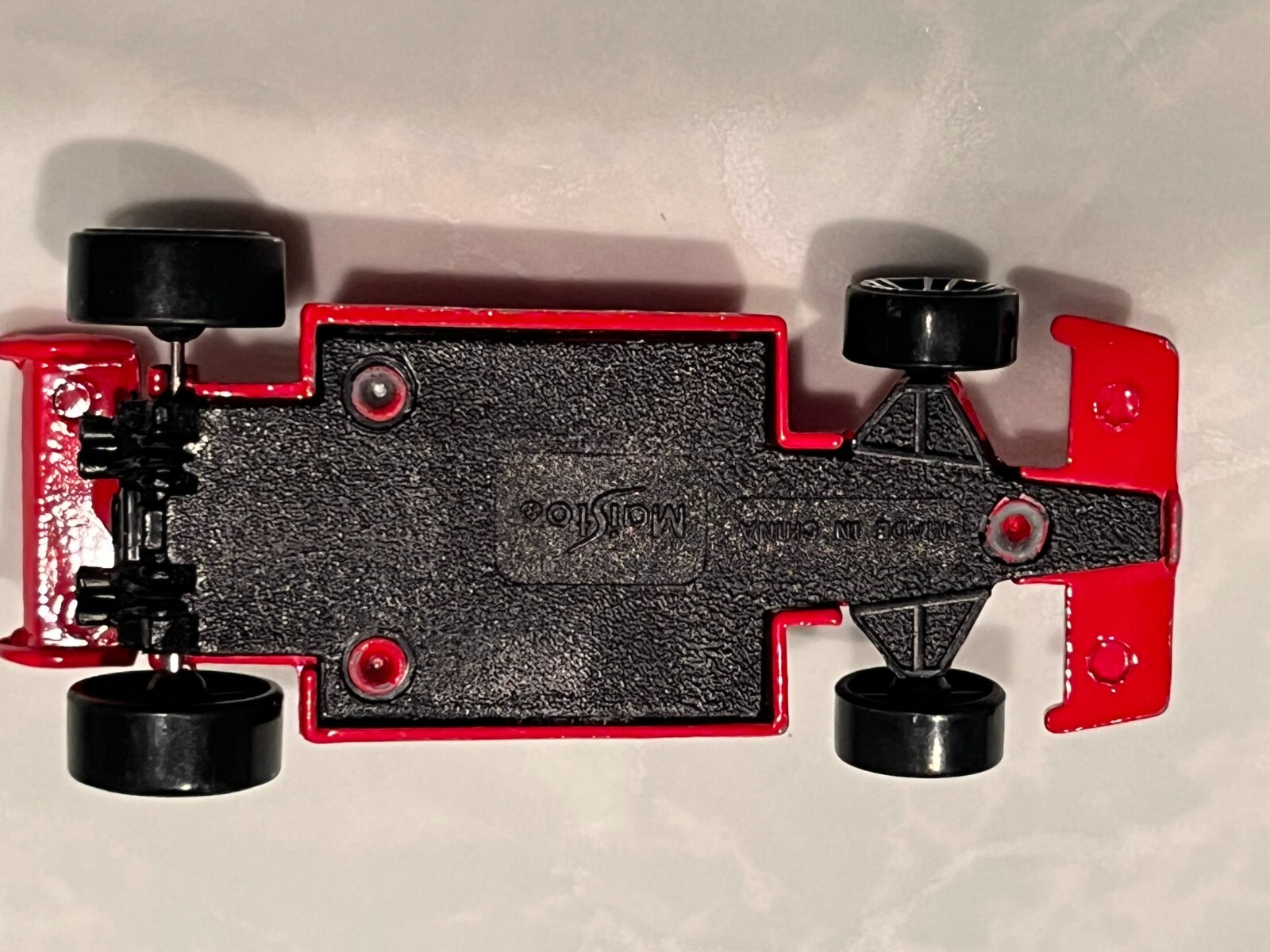 Moisto Indy Racecar Red/Silver blade air scoop “One America”