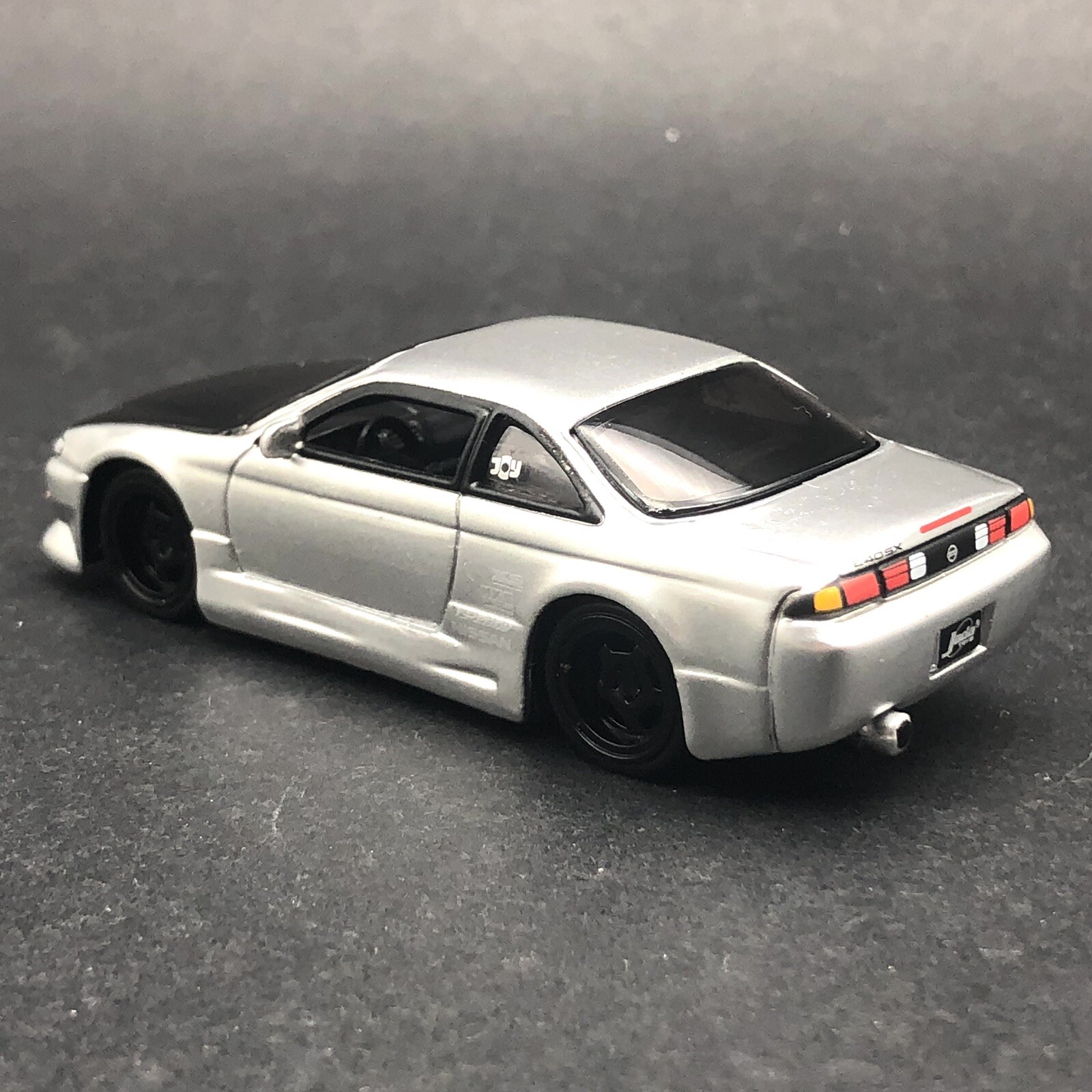 Jada Dub City 1998 ’98 Nissan 240SX S-14 Car Silver Diecast 1/64 Rubber Tires