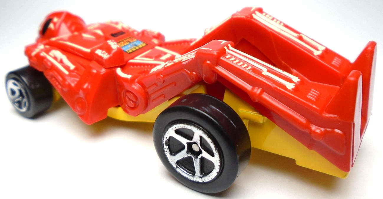 2020 HOT WHEELS MATTEL GAMES ZOMBOT RED & YELLOW 1:64 DIECAST 2 7/8″ ROBOT CAR