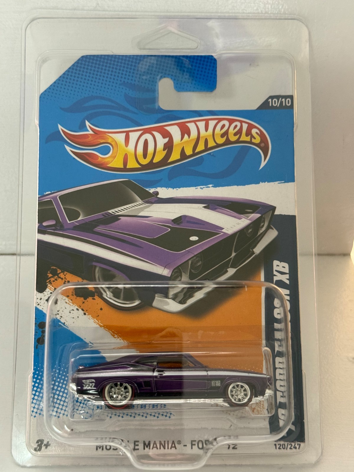 2012 HOT WHEELS SUPER TREASURE HUNT MUSCLE MANIA 10/10 ’73 FORD FALCON XB 1:64