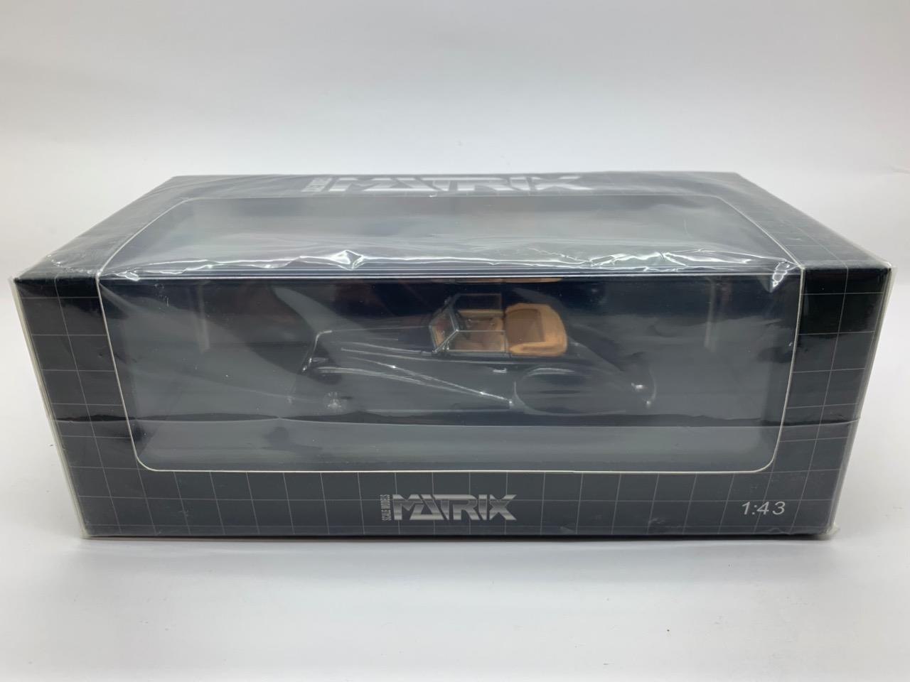 MATRIX 1949 DELAHAYE 135M CABRIOLET BY ANTEM BLUE MX40408-011 1/43