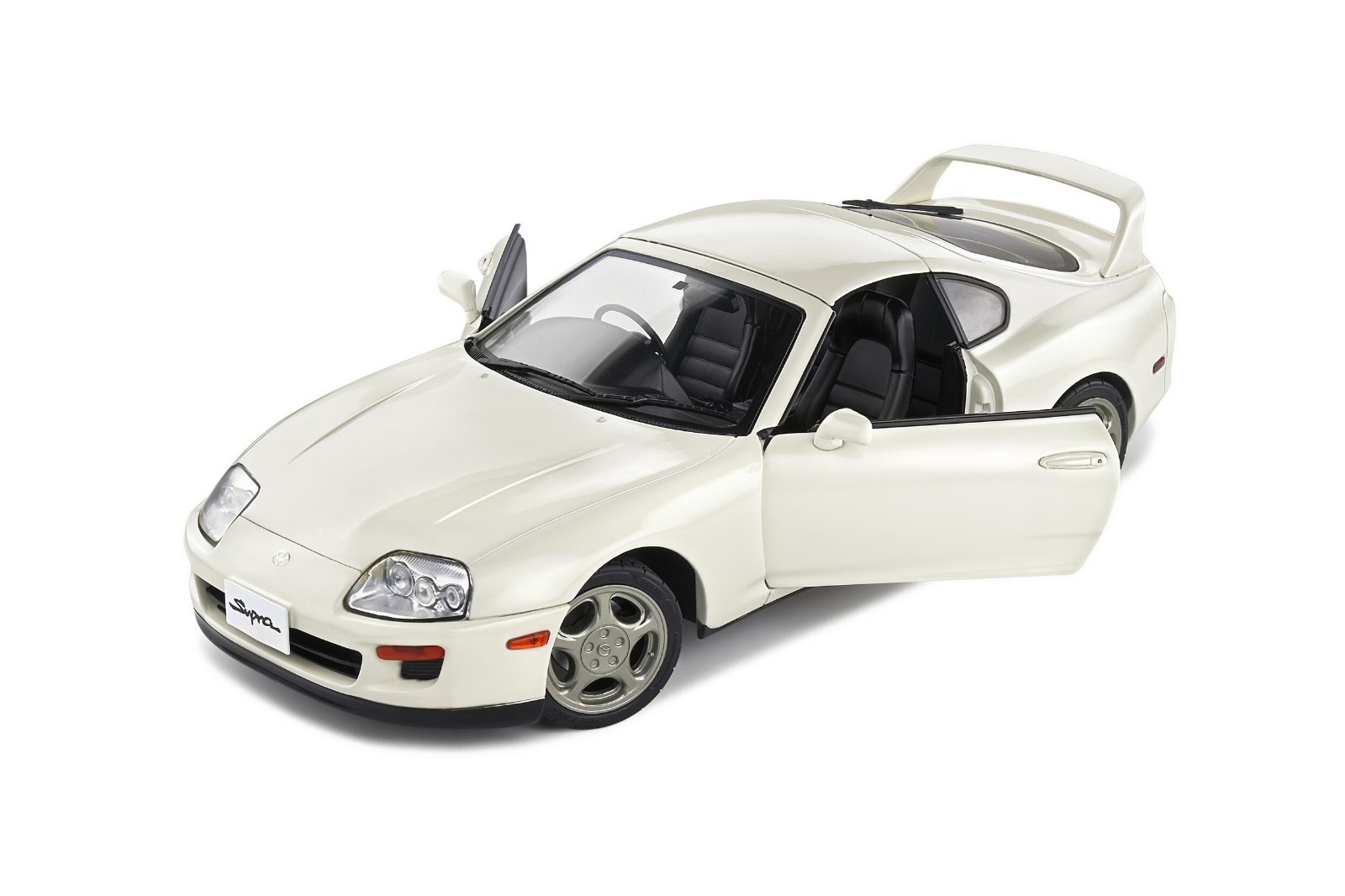 1993 TOYOTA SUPRA A80 MK4 TARGA TOP WHITE 1:18 by SOLIDO S1807602 NEW IN BOX