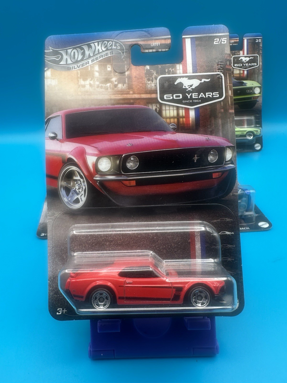 Hot Wheels 60th Mustang Set Silver Series 5/5 Fox Body Set 5/5 (T)