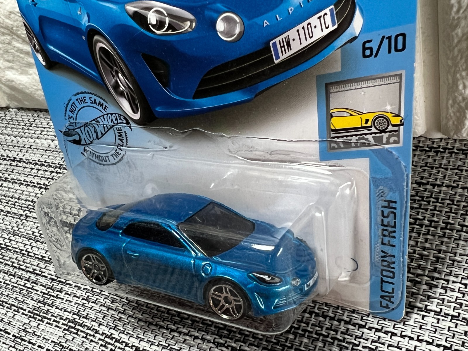 Hot Wheels Factory Fresh 6/10 Alpine A110 238/250 Blue