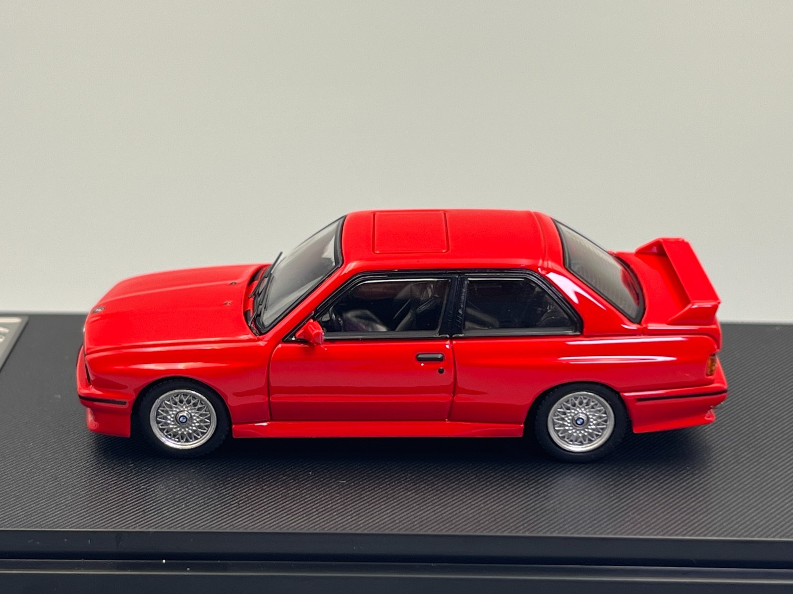 BMW E30 M3 Sport Evolution Red 1/64 scale Mortal Model with case