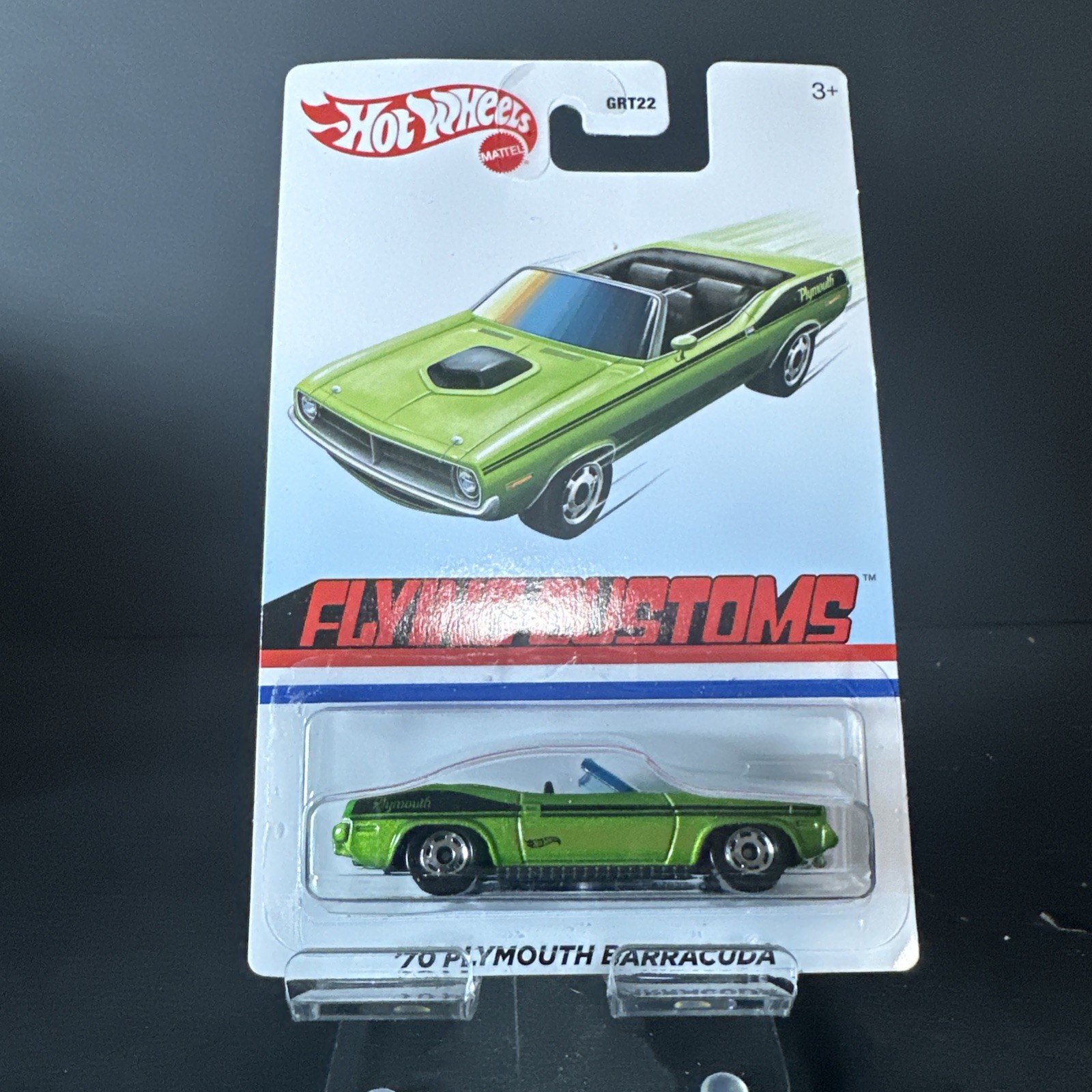 2021 Hot Wheels FLYING CUSTOMS ’70 Plymouth Barracuda (Target Exclusive)