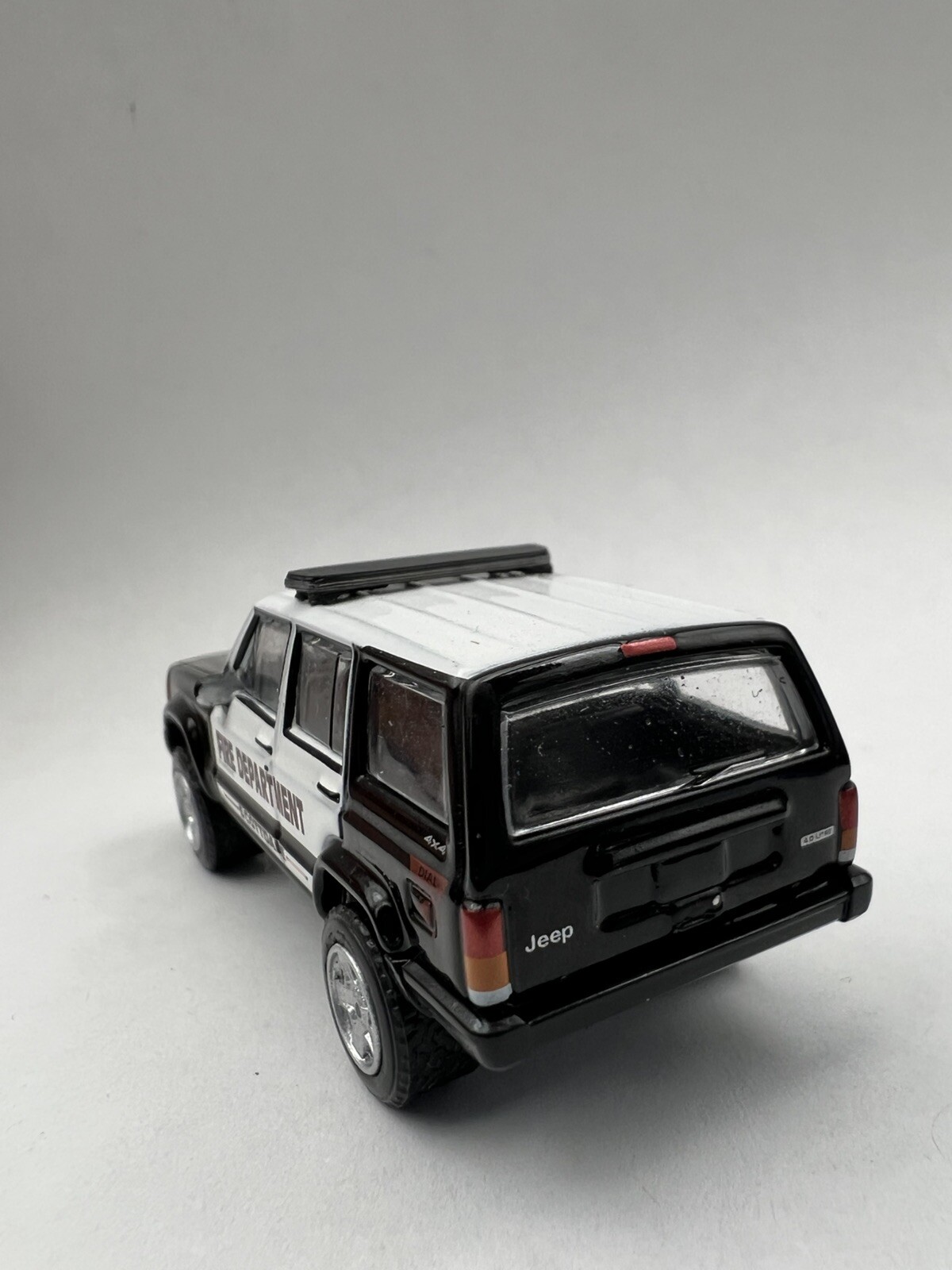 2 Pack 1/64 NForce Black Top Lightbar For Greenlight Police Fire Ambulance