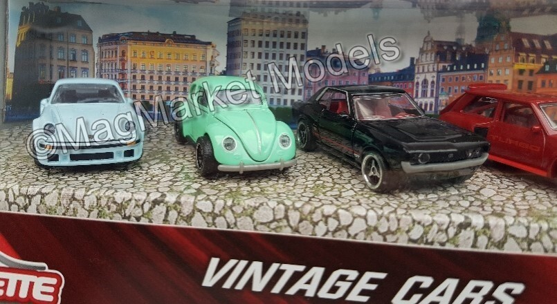 Majorette Vintage 5-Car Set · 1:64 · Brand New · Free UK P&P