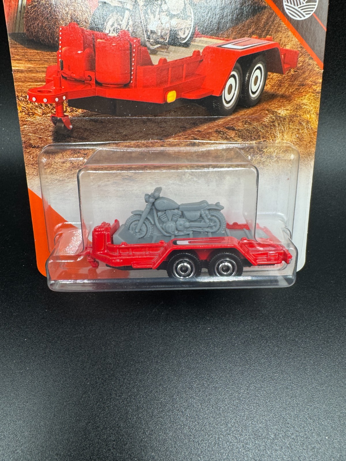 2020 Matchbox #99 MBX Cycle Trailer (Red) P1