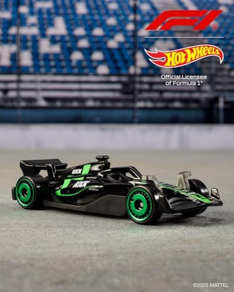 5 Pack Formula 1 Toy Cars 1:64 Scale Diecast Racing Car Collection Set