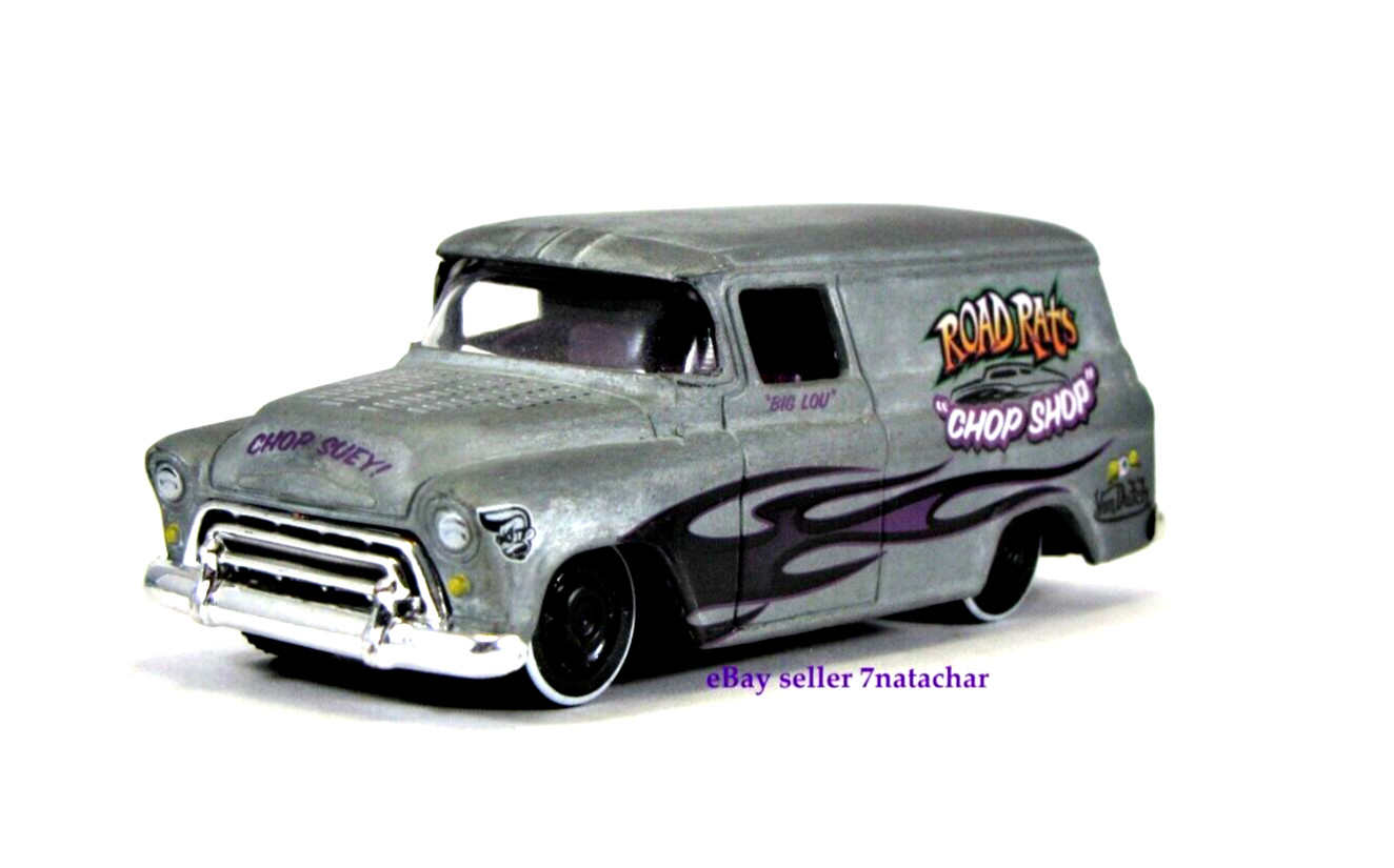 1957 Chevy Suburban Von Dutch Hot Rat Rod Shop Panel Delivery Truck B