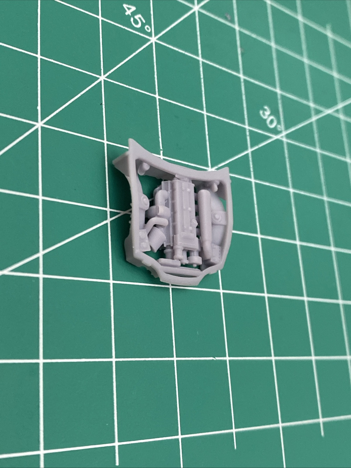 1/64 Scale Engine Compartment For Hotwheels Toyota Supra Mk4 Diecast Customs