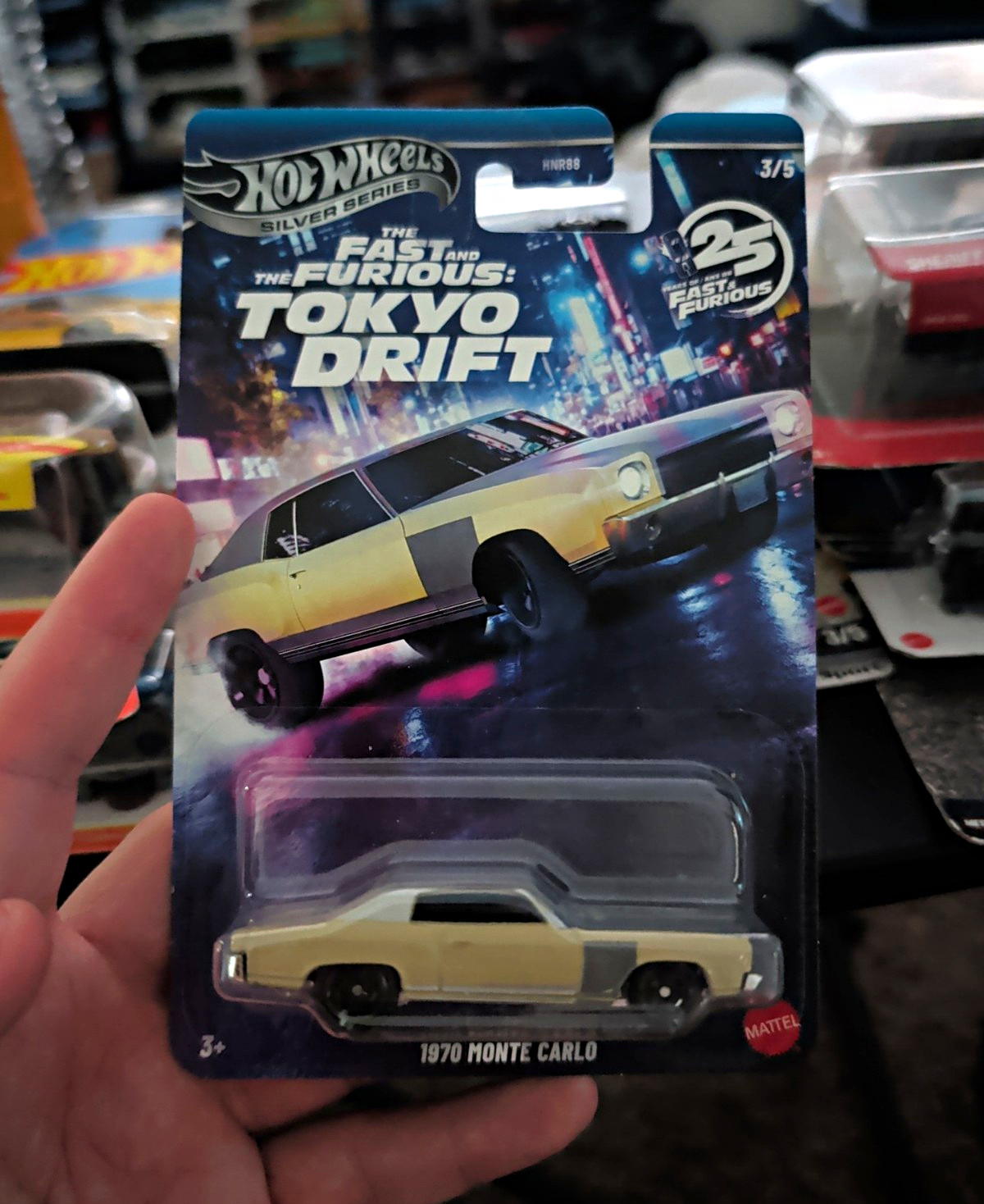 Hot Wheels Silver Series Fast & Furious 1970 Chevrolet Monte Carlo 1:64 Diecast