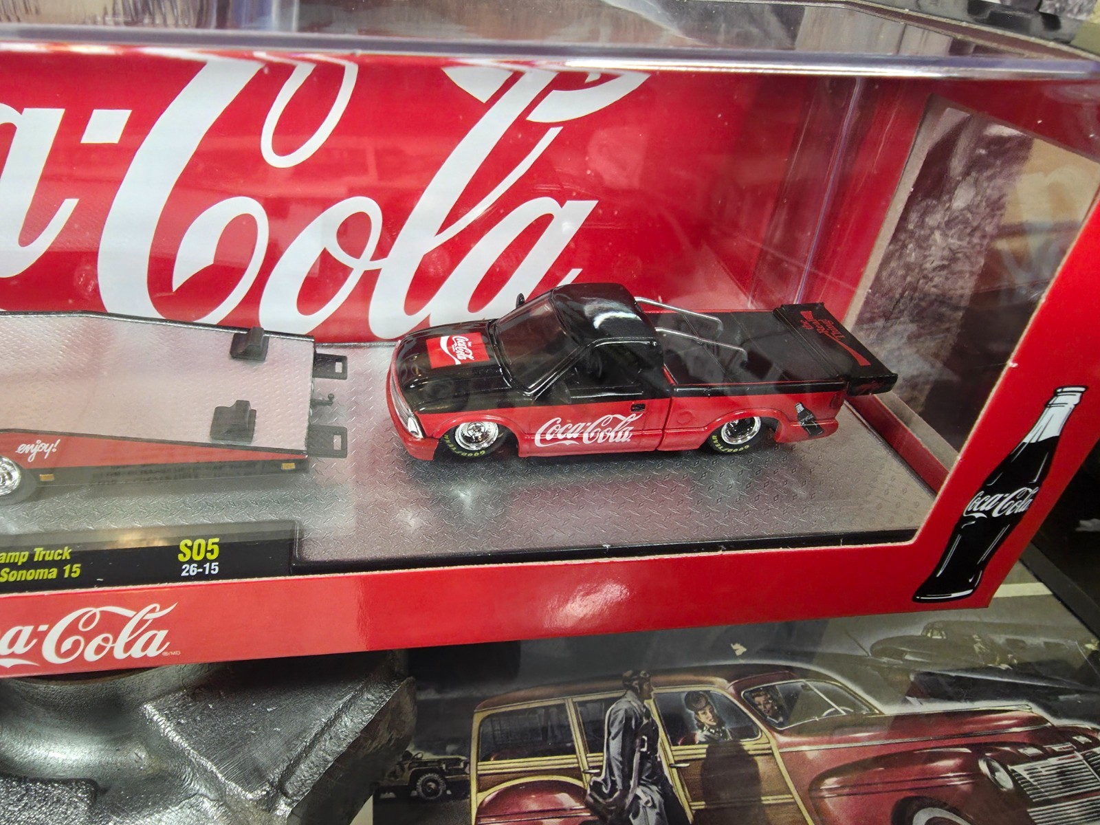 AUTO HAULERS “COCA-COLA” RELEASE S05, 3 PC SET 1/64 DIECAST MODELS M2 56000-S05