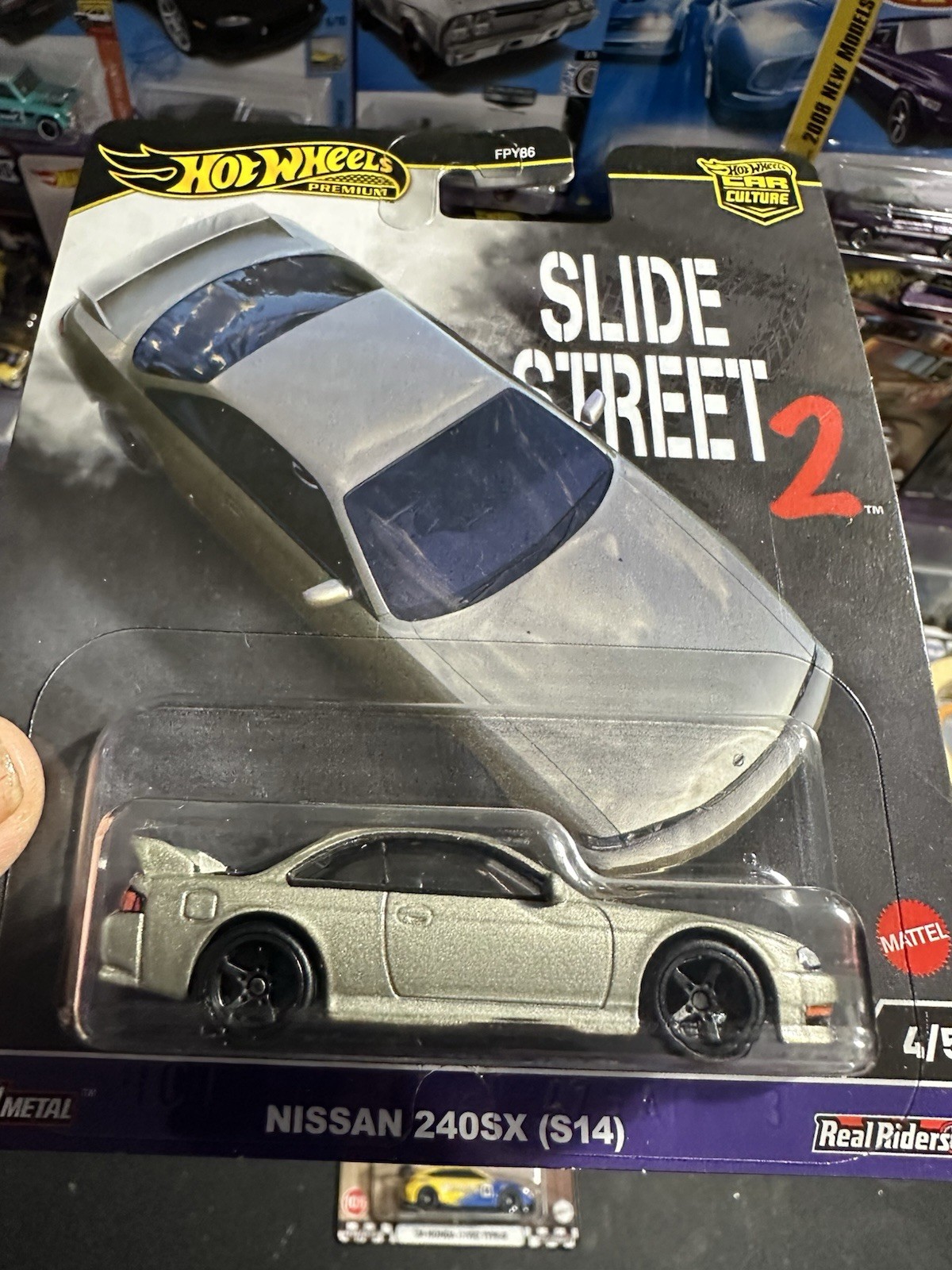 Hot Wheels Premium Car Culture Slide Street 2 – NISSAN 240SX (S14) 4/5