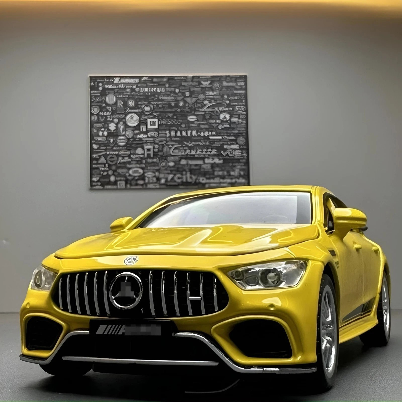 1:32 Mercedes-Benz AMG GT63 Diecast Model Car – Light & Sound Toy Sportscar Gift