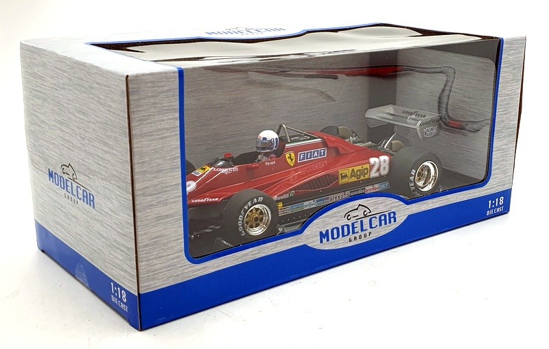 Model Car Group 1/18 Scale MCG18628F – Ferrari 126 C2 #28 2nd GP Monaco 1982