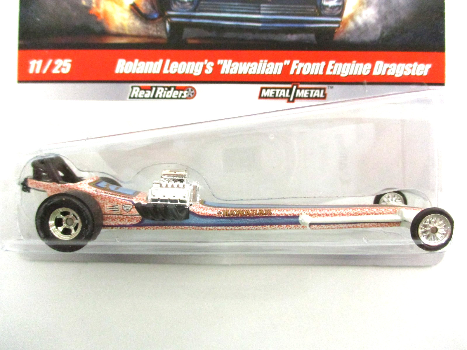 HOT WHEELS – DRAG STRIP DEMONS -ROLAND LEONG HAWAIIAN FRONT ENGINE DRAGSTER