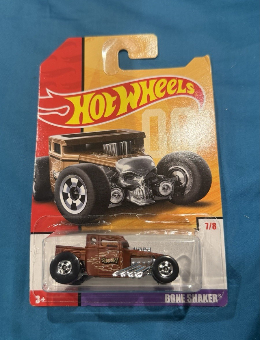 Hot Wheels Bone Shaker HW 65 Brown/Silver/Black 1:64 Diecast Car