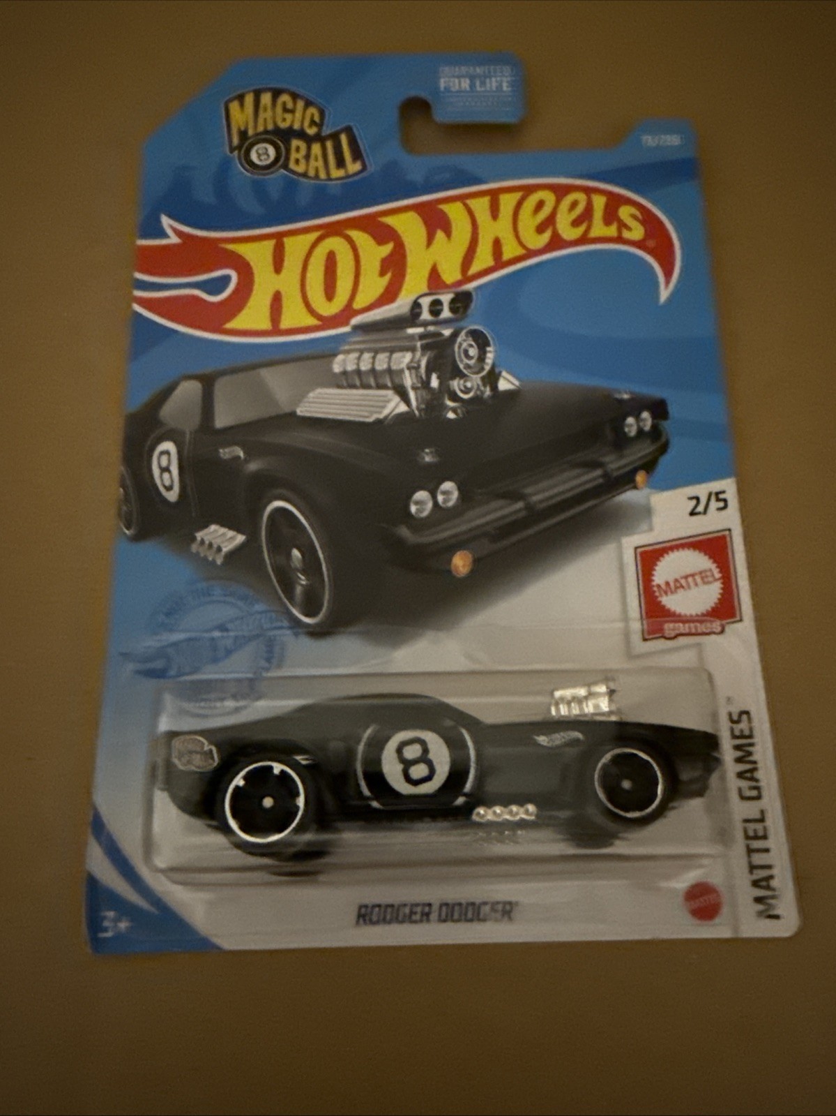 1 2021 Hot Wheels Mattel Games Black Rodger Dodger