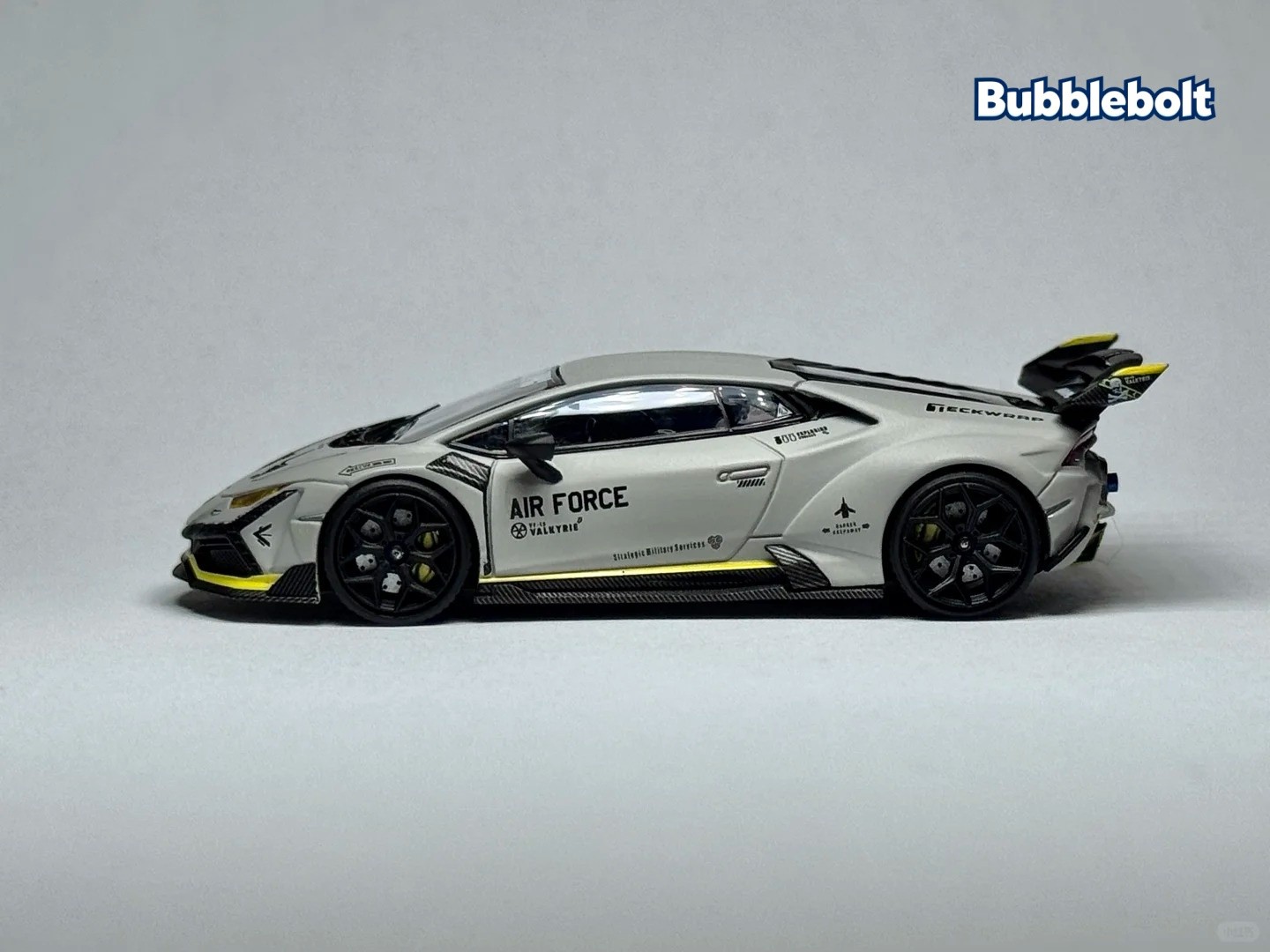 King Model 1/64 Huracan Lilith WBK Air Force TeckWrap Resin Car GT Show 2026