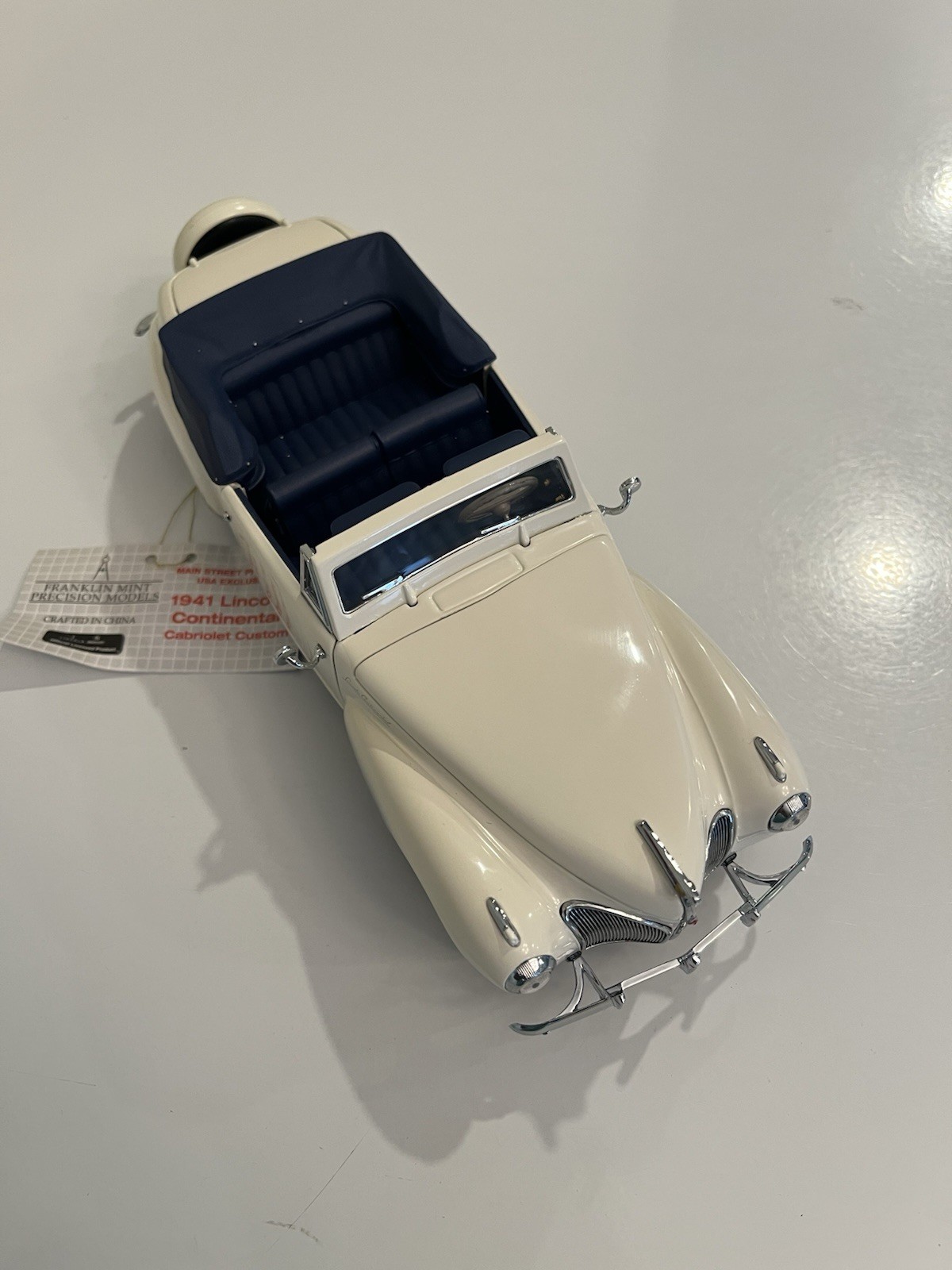 Franklin Mint 1941 Lincoln Continental Mark I Limited Edition Read Description