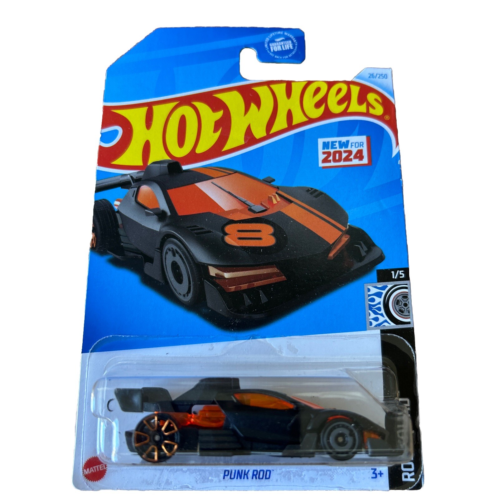 Hot Wheels – 2024 Rod Squad 1/5 Punk Rod 26/250 (BBHRY48)