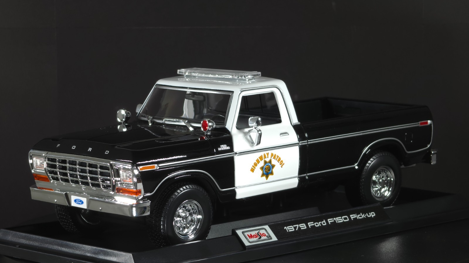 1979 Ford F150 Pick=up 1:18 Maisto Exclusive Style Special Edition HighwayPatrol
