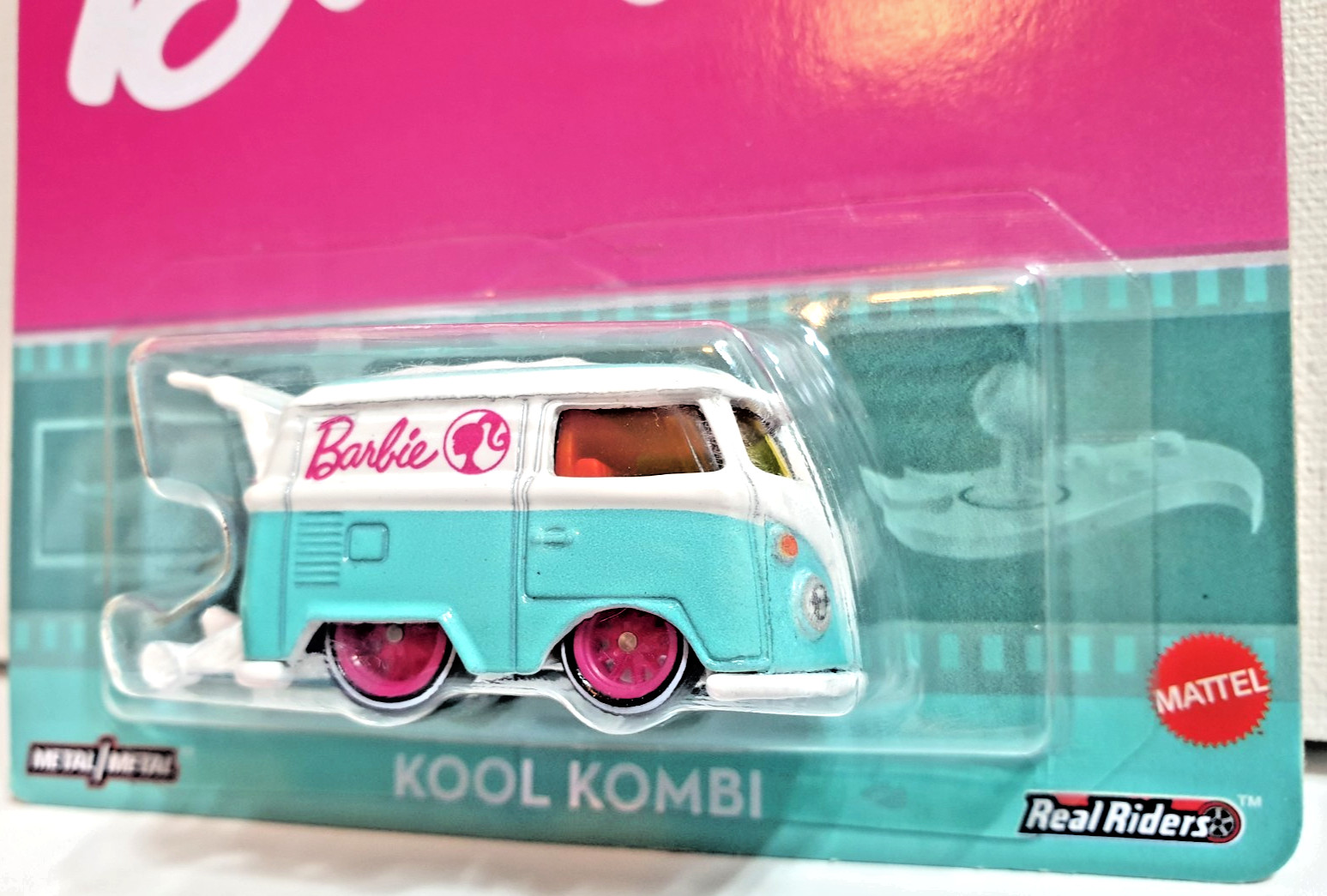 Hot Wheels Premium Pop Culture Barbie Volkswagen Kool Kombi – Lot Of 2