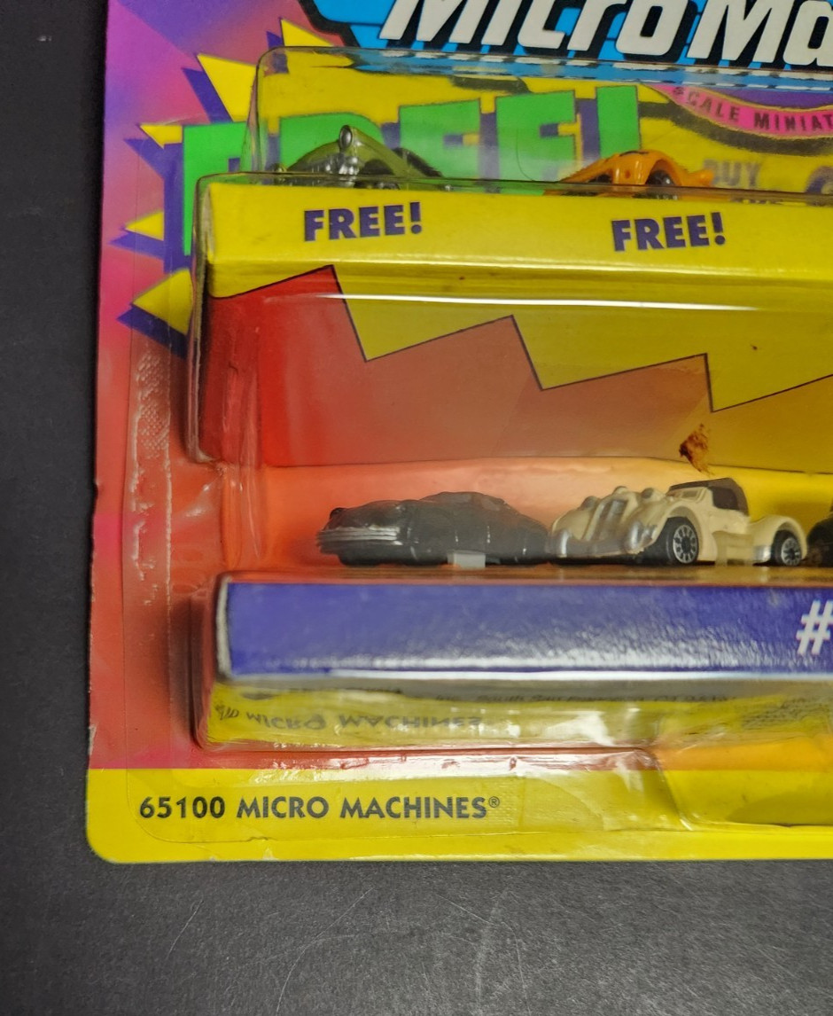 1997 Galoob Micro Machines #15 AERO COUPES Unopened Original Package READ