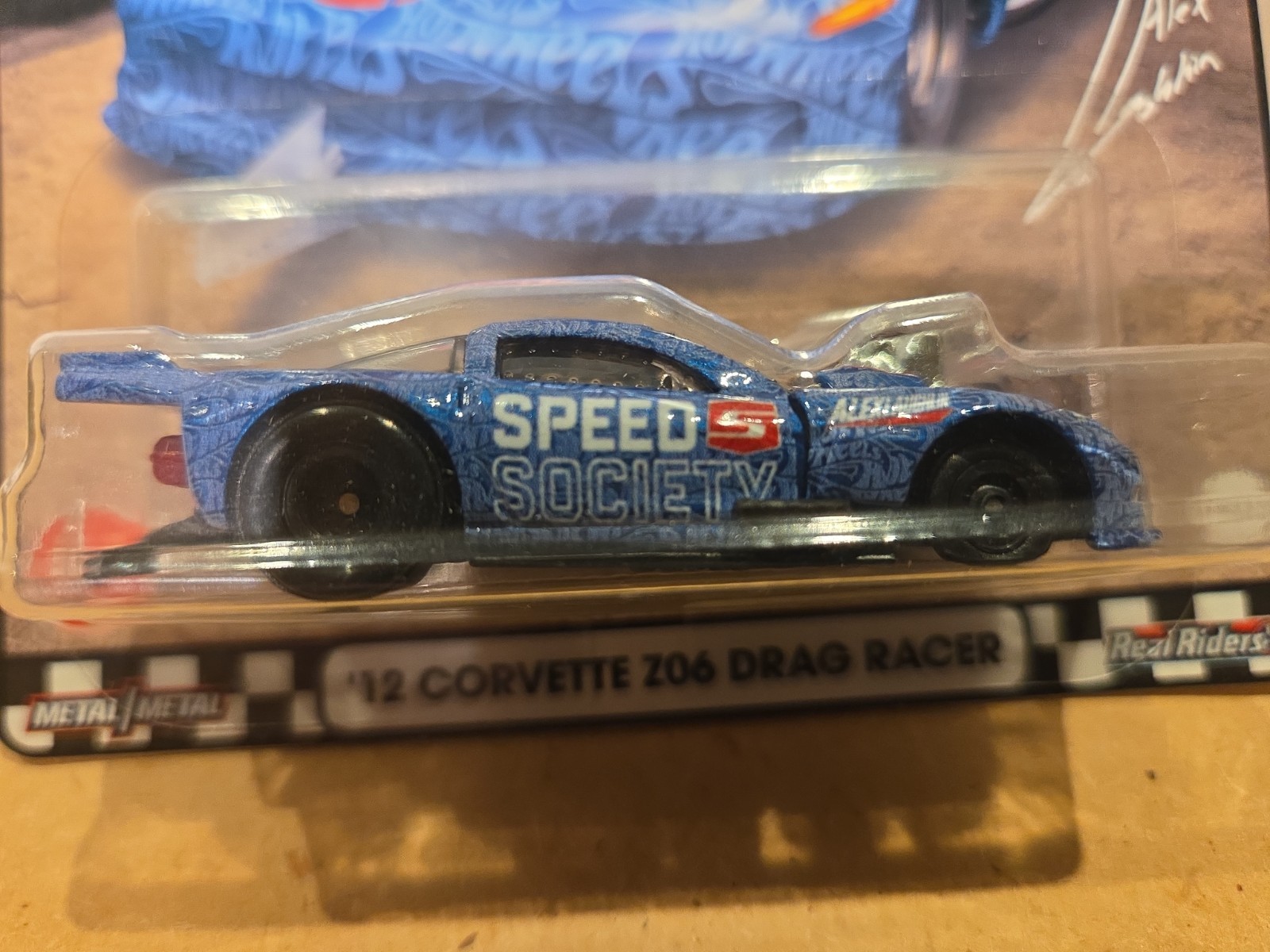 Hot Wheels Premium Boulevard Alex Laughlin ’12 Corvette Z06 Drag Racer