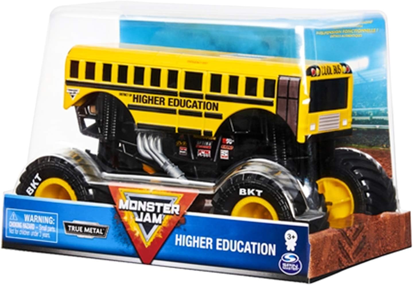 Official Higher Education Monster Truck, Die-Cast Vehicle, 1:24 Scale