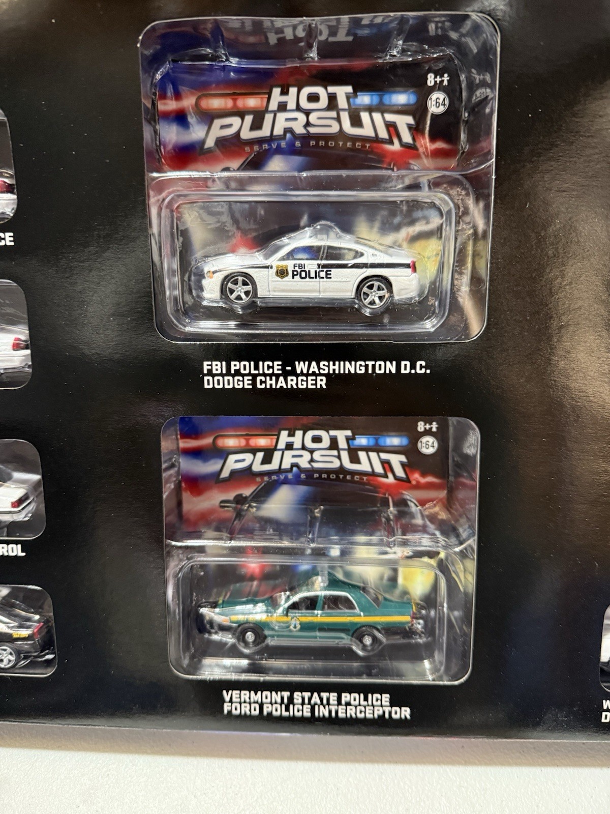 GREENLIGHT HOT PURSUIT 10 Car Set PACK 2011 Serve & Protect 1:64 Diecast