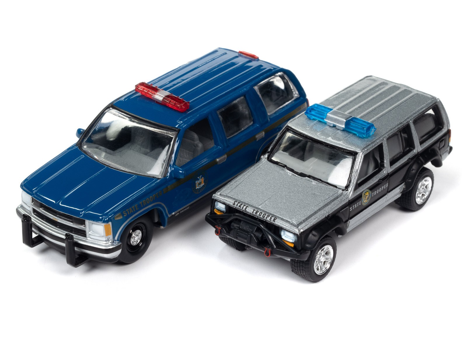 Johnny Lightning Heros 1997 Chevy Tahoe & Jeep Cherokee XJ – 2 Pack 1:64 Car